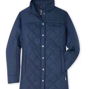 Stio Women’s Skycrest insulated coat. Navy Size Large. Worn once.